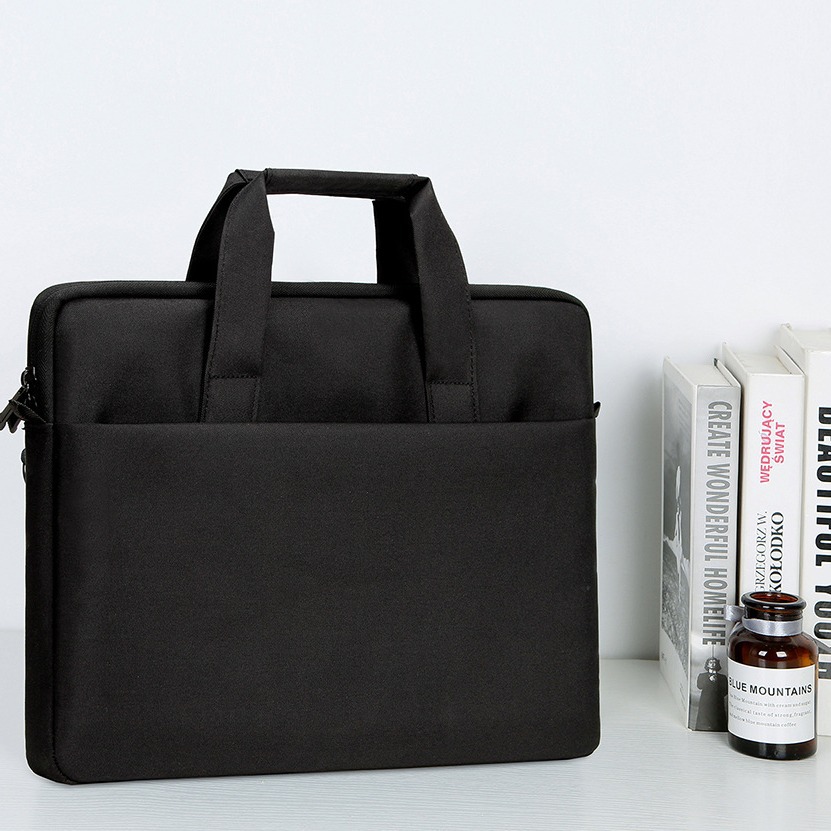 Stylish Canvas Laptop Briefcase - Image 7